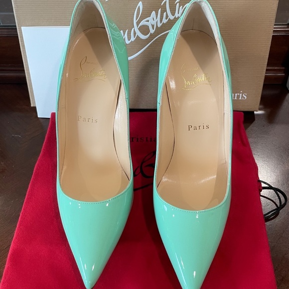 Never Used- Christian Louboutin So Kate Mint 120mm - Picture 4 of 15
